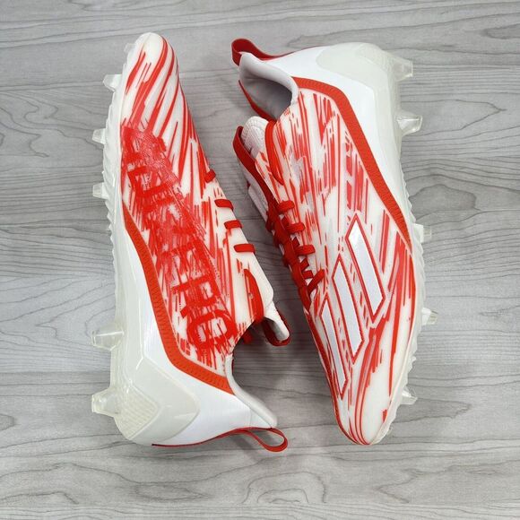 Adidas Adizero Elite 2022 Football Cleats Orange White HP8748 Men\'s Size 12.5